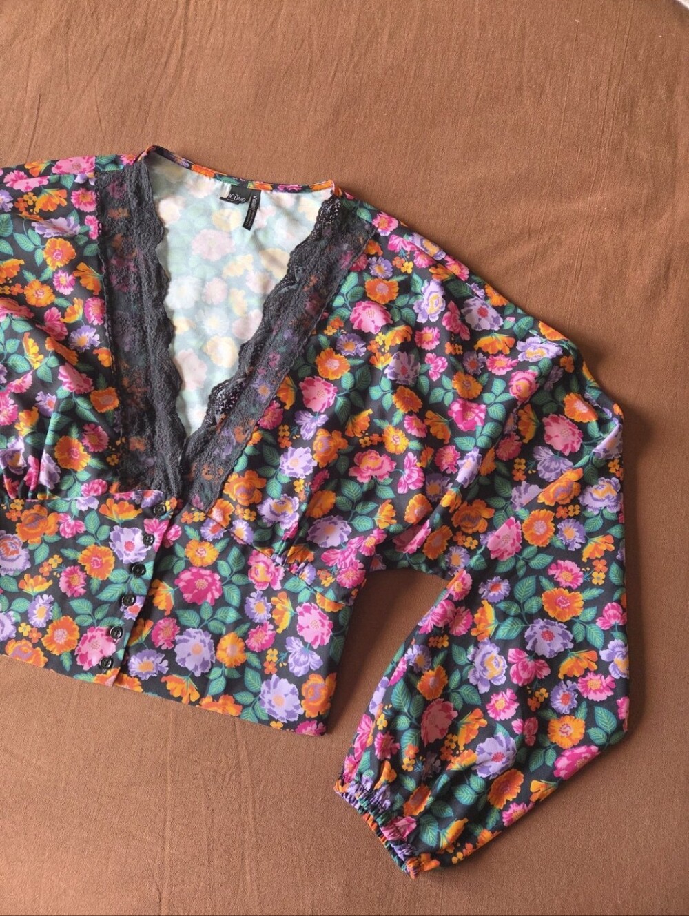 ICONE Floral Blouse